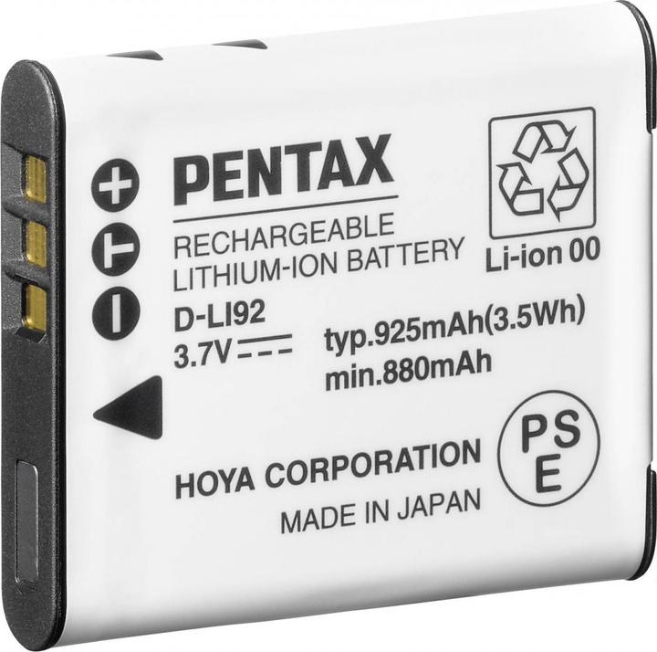 Pentax Li-Ion battery D-LI92 (Camera battery)