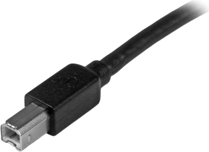Produktbild StarTech 15m aktives USB 2.0 A auf B Kabel - Stecker/Stecker - USB Druckerkabel 1x USB A / 1x USB B - Schwarz (15 m, USB 2.0)