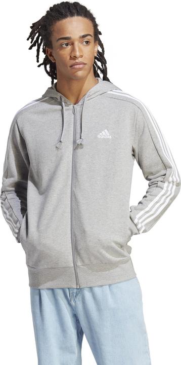 Image du produit adidas M 3s Ft Fz Hd,Mgreyh/White Mgreyh/White XL (XL)