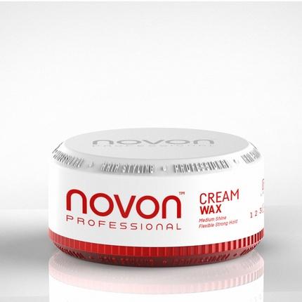 Immagine prodotto Novon Professional NOVON Cera in crema flessibile forte n. 4 150ml Nero (Cera per capelli, 150 ml)
