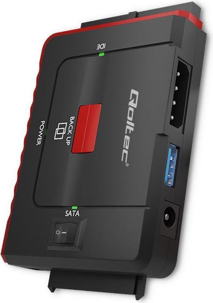 Immagine prodotto Qoltec 50645 Adattatore da USB 3.0 a IDE SATA