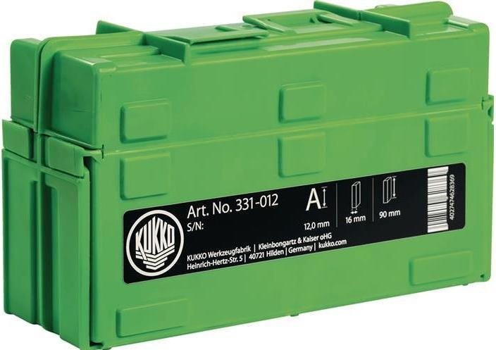 Actual product image Kukko Number punch set 328 9-part numbers 0-9 character height 6 mm in plastic box