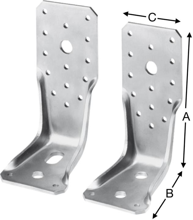 Actual product image Simpson Sst Angle connector SIMPSON AKR (Angle connector, 1 pcs.)