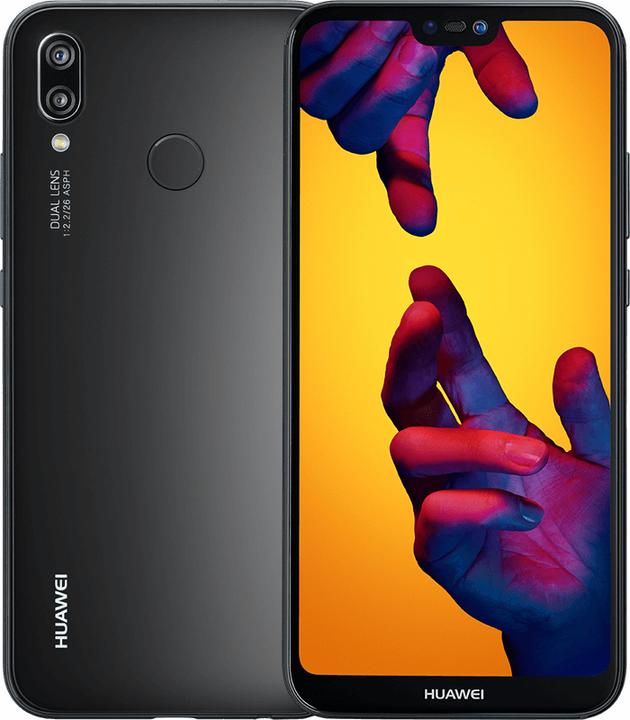 Produktbild Huawei P20 Lite (64 GB, Midnight Black, 5.80", Hybrid Dual SIM, 16 Mpx, 4G)