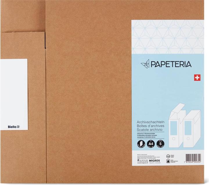 Produktbild Papeteria Archivboxen (A4)