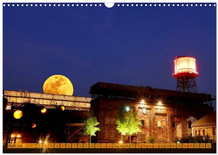 Actual product image RUHRPOTT LICHTER (Wandkalender 2025 DIN A3 quer), Monatskalender (A3, German)