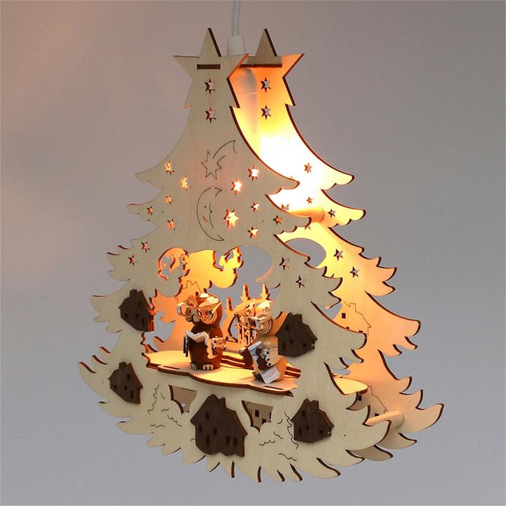 Produktbild SIGRO Holz Fensterbild, beleuchtet