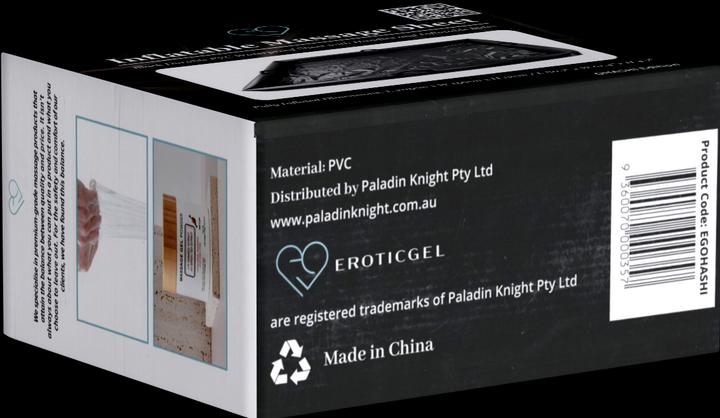 Produktbild Eroticgel OHASHI Nuru PVC aufblasbares Massage- Bettlaken, schwarz