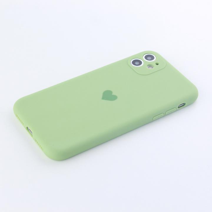 Produktbild PhoneLook Hülle Silikon Mat Herz (Apple iPhone XR)