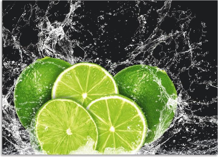 Image du produit Artland Dos de cuisine en aluminium Limone avec éclaboussures