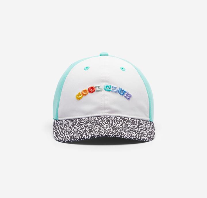 Image du produit Domyos Casquette multisport ajustable bébé mixte, Blanc et vert (Taille unique)
