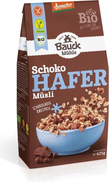 Immagine prodotto Bauckhof Muesli d'avena al cioccolato biologico (440 g)