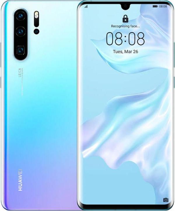 Actual product image Huawei P30 Pro (EU) (256 GB, Breathing Crystal, 6.47", Hybrid Dual SIM, 40 Mpx, 4G)