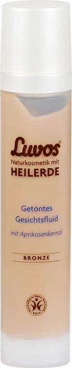Produktbild Luvos Getöntes Gesichtsfluid bronze Naturkosmetik mit Heilerde