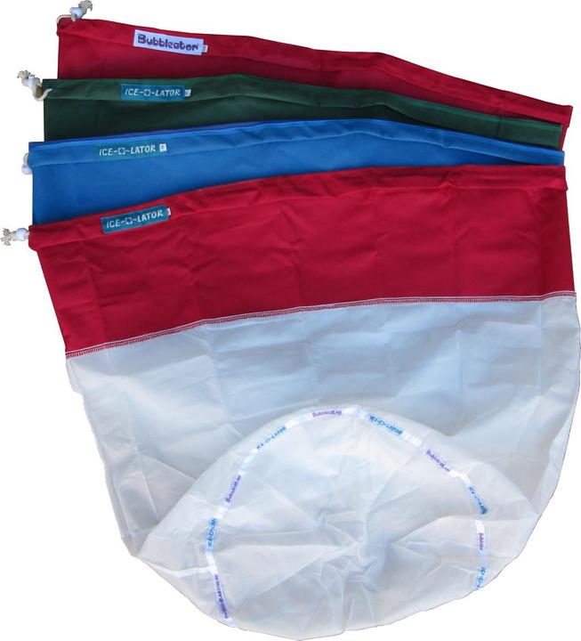 Actual product image Bubbleator XL + Medium Ice-O-Lator Bags 4pcs 220-120-70-25 µm