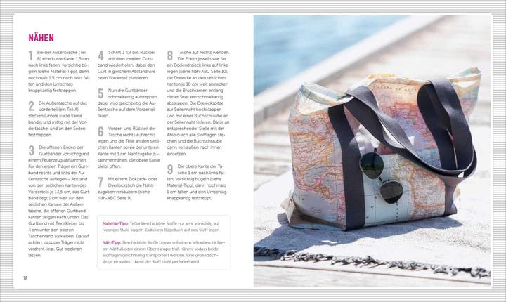 Produktbild Trendige Taschen nähen (Deutsch, Stefanie Benz, 2023)
