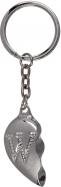 Actual product image Ootb Metal keychain, Broken Heart