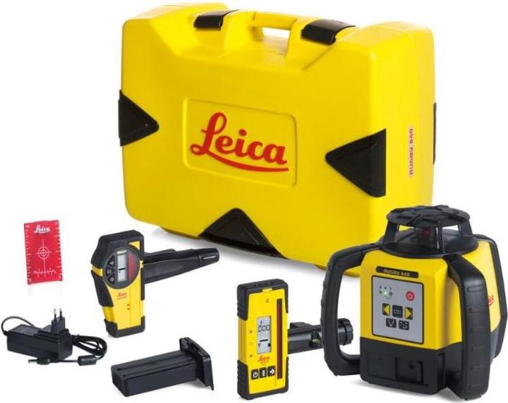 Productafbeelding Leica Geosystems Roterende laser Rugby 640 set + ontvanger