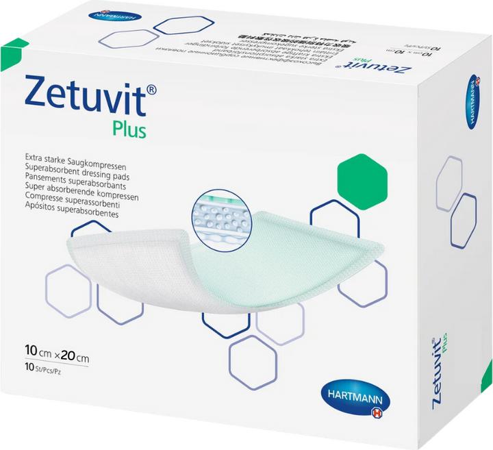 Image du produit Zetuvit Plus Absorptionsverband 10x20cm