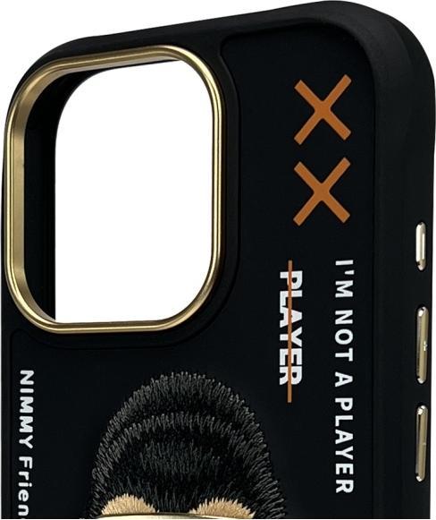Produktbild PanzerGlass Nimmy case iPhone 16 Pro 6.3" black Cool&Cute 2.0 Monkey (Apple iPhone 16 Pro)