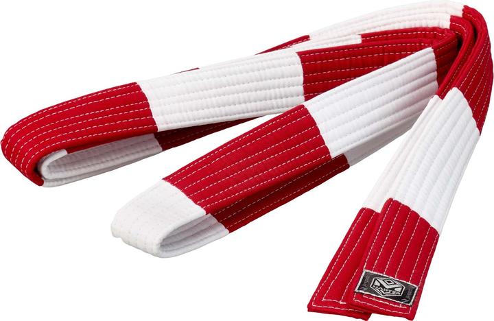 Produktbild Ju-Sports Grossmeistergürtel Master 7. Dan rot/weiss 5 cm