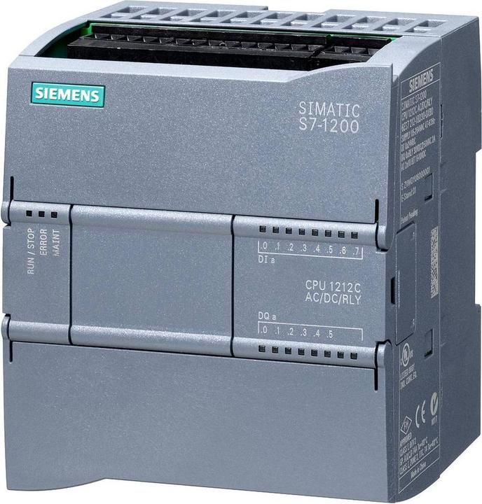 Actual product image Siemens SIMATIC S7-1200 CPU 1212C, AC/DC/Relay