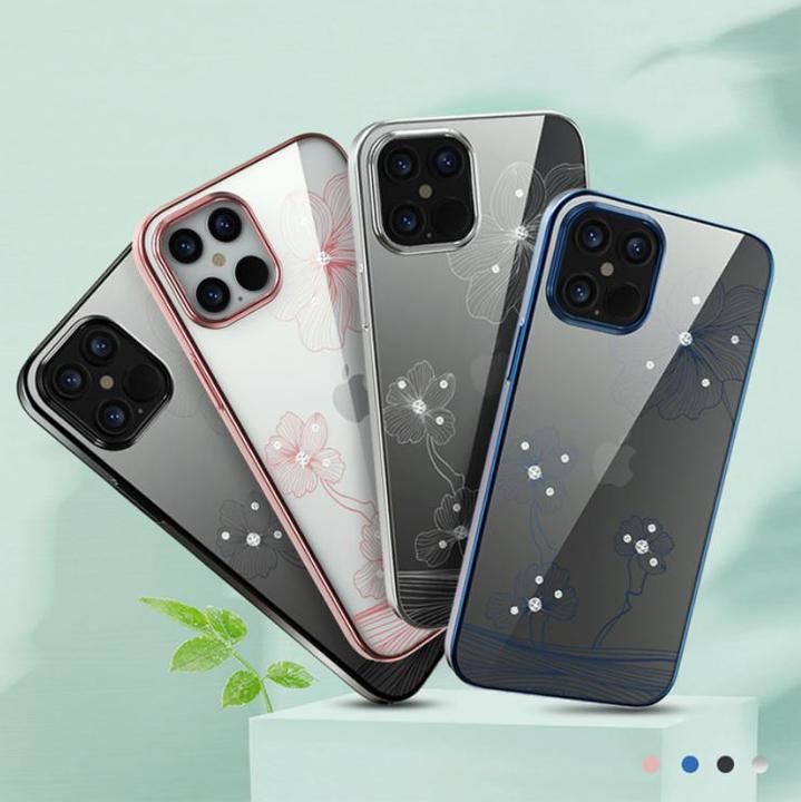 Produktbild Devia Crystal Flora case iPhone 12 mini rose gold (Apple iPhone 12 mini)