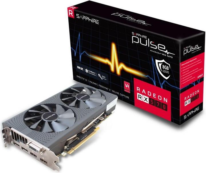 Produktbild Sapphire Radeon RX 570 (8 GB)