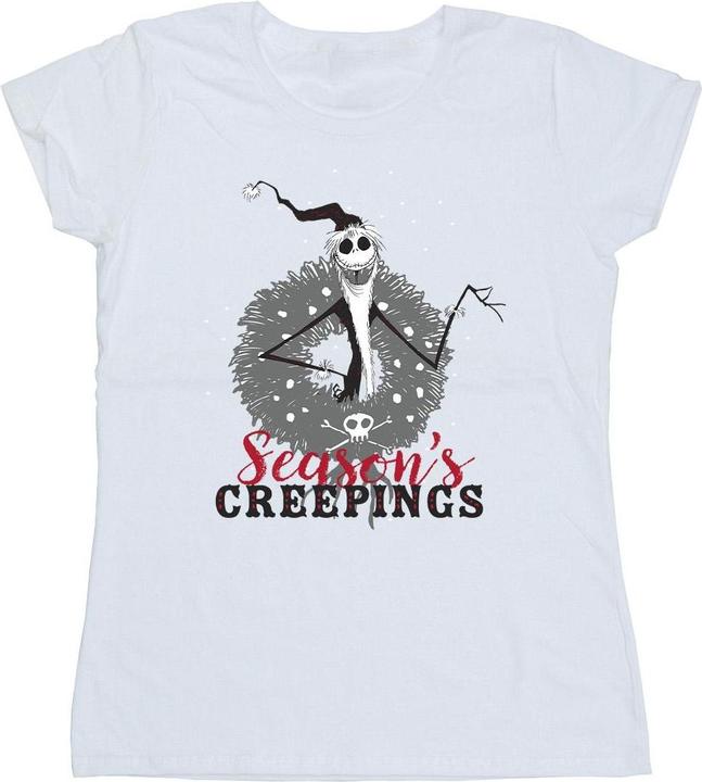 Produktbild Disney The Nightmare Before Christmas Seasons Creepings Wreath TShirt (XXL)