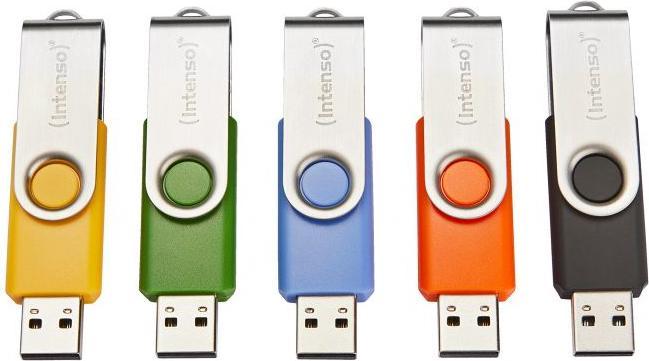 Image du produit Intenso LECTEUR DE MÉMOIRE FLASH USB2 10X8GB MULTIPACK 3503561 INTENSO (8 Go, USB 2.0)