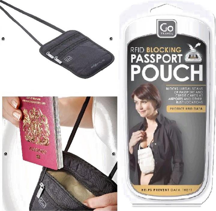 Image du produit Go Travel Passport Pouch RFID (Porte-monnaie & porte-documents)