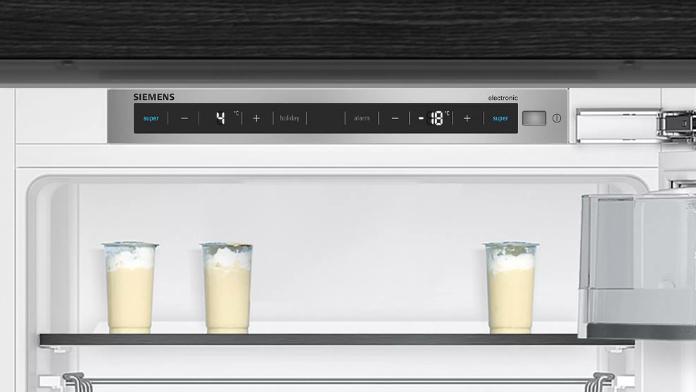 Produktbild Siemens KI87SSDE0 iQ500 Einbau-Kühl-Gefrier-Kombination mit Gefrierbereich unten (63 l)