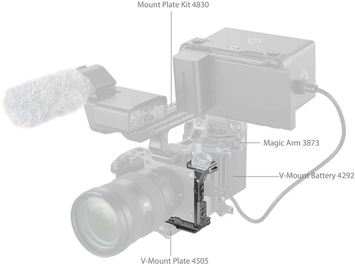 Image du produit SmallRig HawkLock Quick Release Half Cage 4772 (Cage)