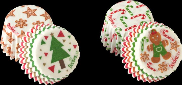 Image du produit Decora Capsules de chocolat Noël (2.70 cm)