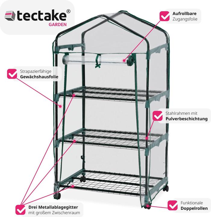 Actual product image tectake Greenhouse
