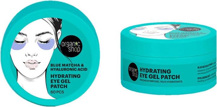 Organic Shop Blaues Matcha Hydrating Eye Gel 60 Einheiten (Gel)