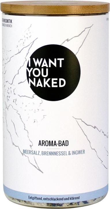 Image du produit I want you naked Aroma Bath SEA SALT, BENNET & GINGER - Original & Recharge (Perle de bain)