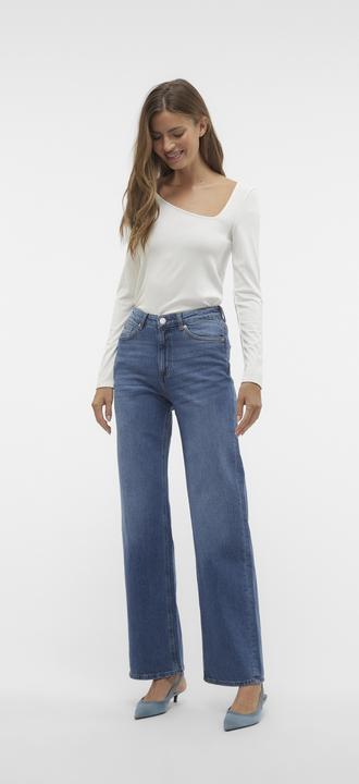 Produktbild Vero Moda VMTESSA Hohe Taille Weit geschnitten Jeans Weit geschnitten (W33/L34)