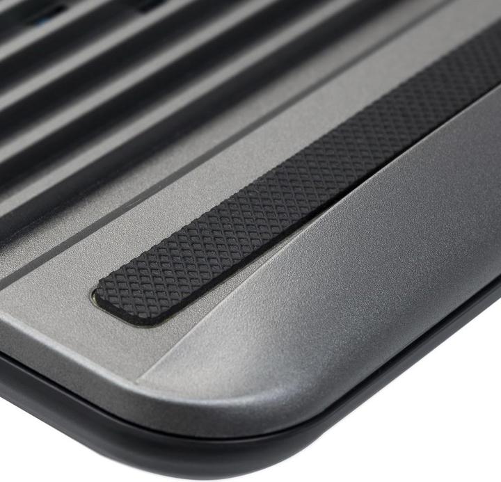 Produktbild Rivacase 5555 silver laptop cooling pad up to 15.6