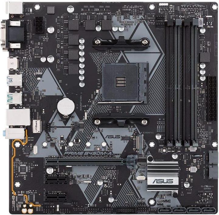 Produktbild ASUS B450M-/CSM B450 (AM4, AMD B450, mATX)