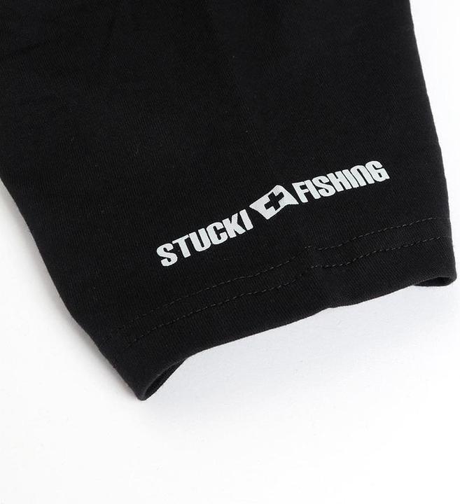 Produktbild Stucki Fishing T-Shirt Because Fanatics, Schwarz (XS)