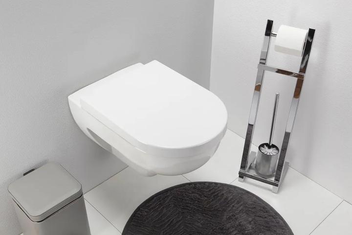 Image du produit Allibert wc-bril RAINBOW - D-vorm - thermodure - soft close - inox scharnieren - afklikbaar - wit