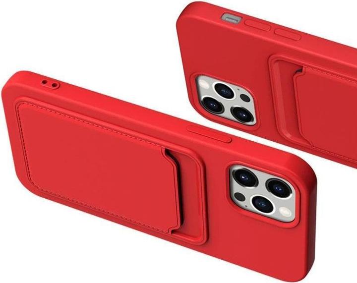 Actual product image Hurtel Card Case Silicone Wallet Case with Card Slot Documents for Xiaomi Redmi 10X 4G / Xiaomi Redmi Note (Xiaomi Redmi Note 2)