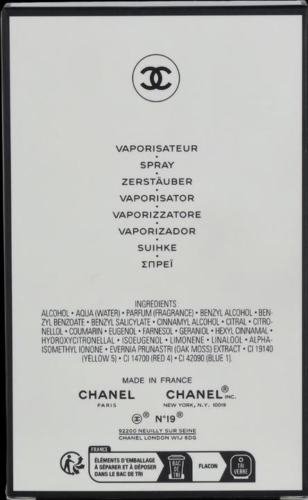Immagine prodotto Chanel N°19 (Eau de parfum, 100 ml)