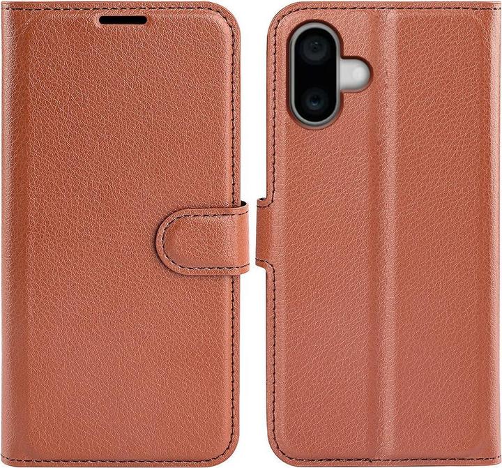 Cover-Discount iPhone 16 - Leder Etui Hülle (Apple iPhone 16)