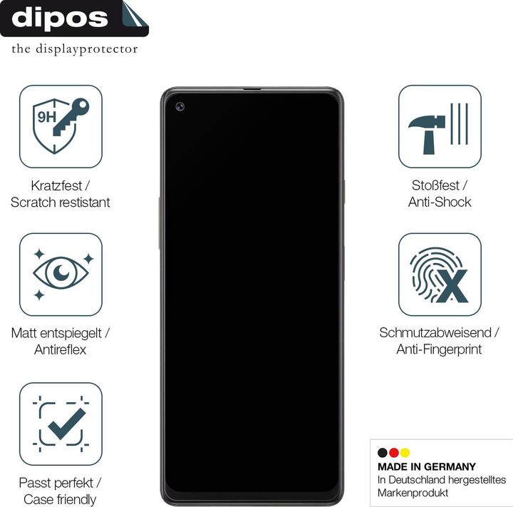 Actual product image Dipos Screen Protector Anti-Shock (2 Piece, Cubot MAX3)