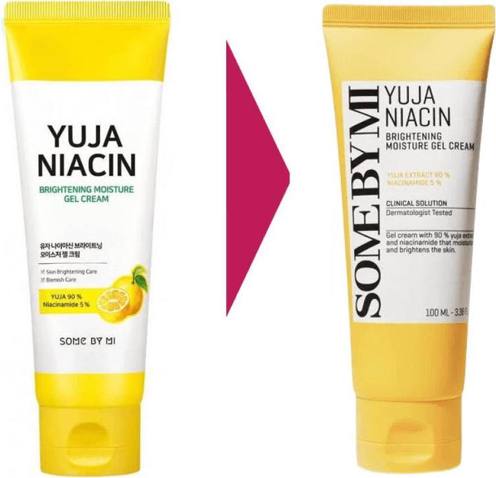 Immagine prodotto Some By Mi Crema gel idratante illuminante alla niacina Yuja (100 ml, Gel viso)