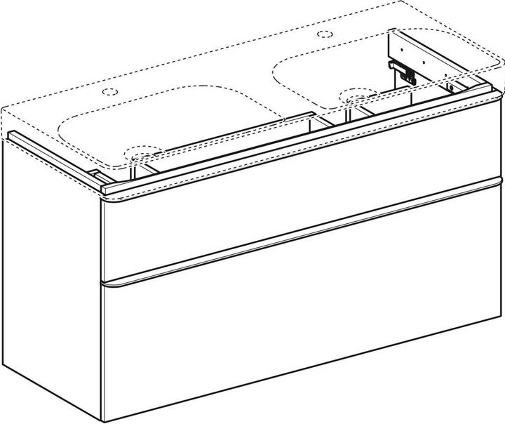Actual product image Geberit 500.356.JK.1 (118.5 x 47 x 62 cm)