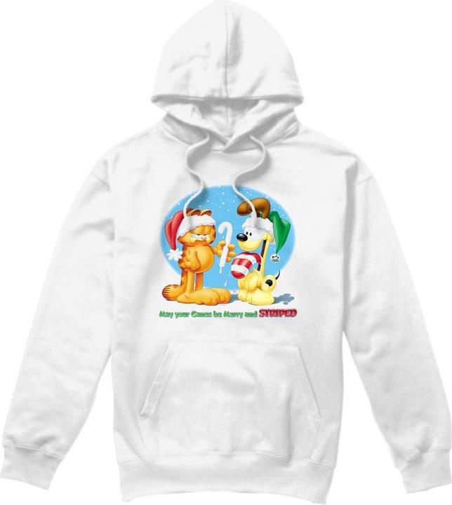Garfield Merry And Striped Kapuzenpullover