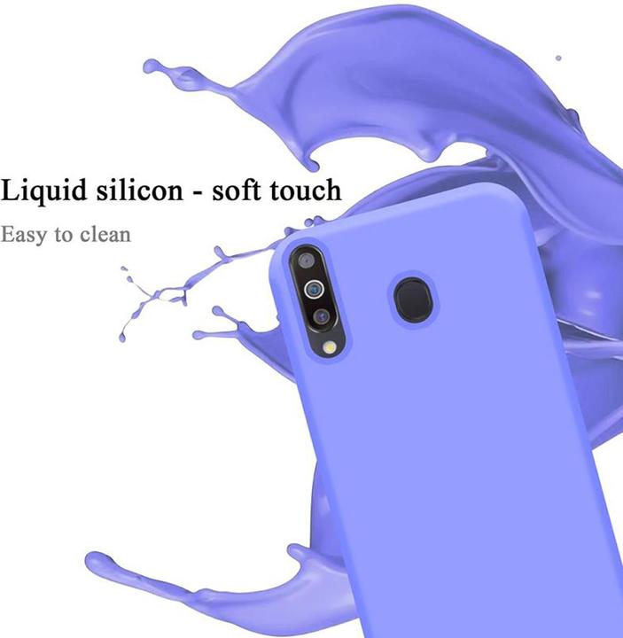 Actual product image Cadorabo TPU Liquid Silicone Case Cover (Samsung Galaxy A40s, Samsung Galaxy M30)